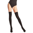 Falke Black Striggings Over the Knee Socks