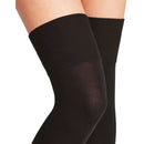 Falke Black Striggings Over the Knee Socks