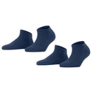 Falke Blue Happy 2-Pack Sneaker Socks