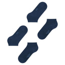 Falke Blue Happy 2-Pack Sneaker Socks