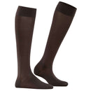 Falke Brown Cotton Touch Knee High Socks