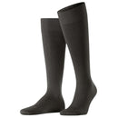 Falke Brown Energizing Cotton Knee High Socks