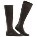 Falke Brown Energizing Cotton Knee High Socks