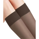 Falke Brown Pure Matt 20 Denier Knee High Stockings
