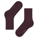 Falke Burgundy Climawool Socks