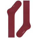 Falke Burgundy Cotton Touch Knee High Socks