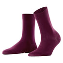 Falke Burgundy Cotton Touch Socks