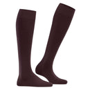 Falke Burgundy Softmerino Knee High Socks