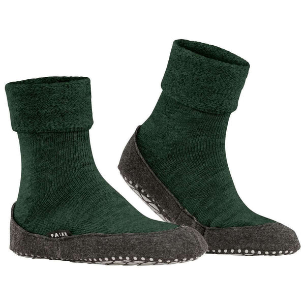 Falke Green Cosyshoe Slipper Socks