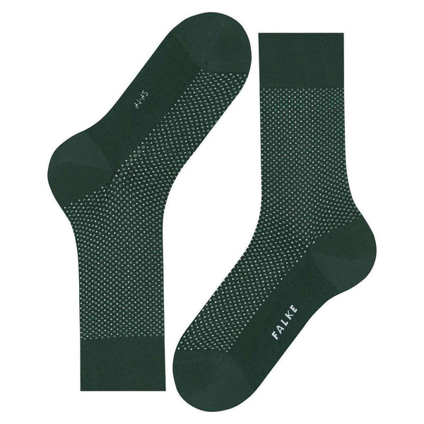 Falke Green Uptown Tie Socks
