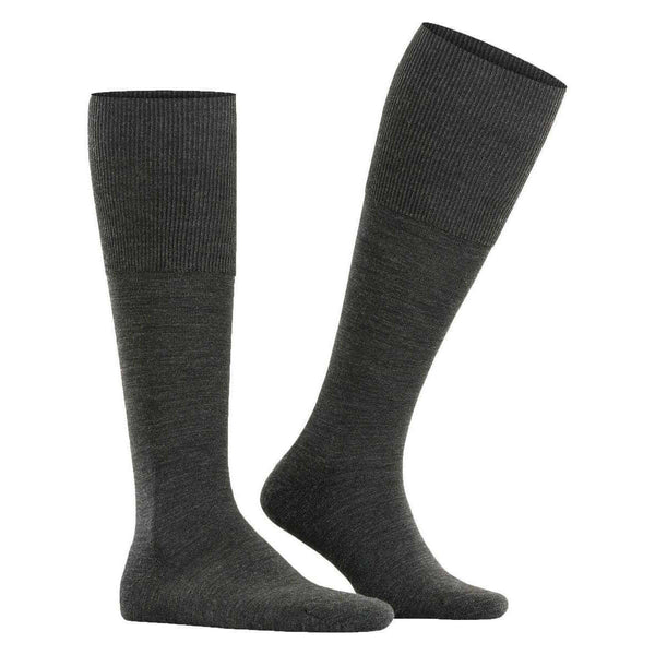 Falke Grey Airport Plus Knee-High Socks