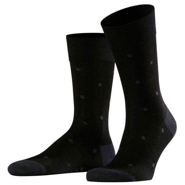 Falke Grey Dot Socks