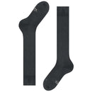Falke Grey Energizing Cotton Knee High Socks