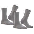 Falke Grey Happy 2-Pack Socks