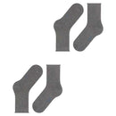 Falke Grey Happy 2-Pack Socks
