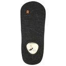 Falke Grey Keep Warm No Show Socks