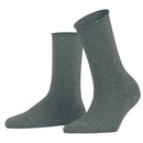Falke Grey Shiny Socks