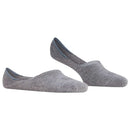 Falke Grey Step High Cut No Show Socks