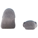 Falke Grey Step High Cut No Show Socks