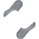 Falke Grey Step High Cut No Show Socks