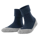 Falke Navy Cosy Shoe Slipper Socks