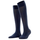 Falke Navy Cotton Touch Knee High Socks