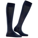 Falke Navy Cotton Touch Knee High Socks