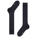 Falke Navy Energizing Cotton Knee High Socks