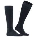 Falke Navy Energizing Wool Knee High Socks
