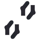 Falke Navy Happy 2-Pack Socks