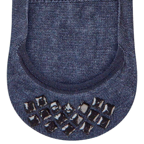 Falke Navy Step High Cut No Show Socks