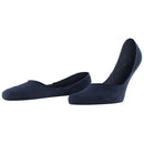 Falke Navy Step Medium Cut No Show Box Socks