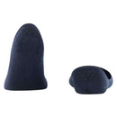 Falke Navy Step Medium Cut No Show Box Socks