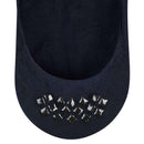 Falke Navy Step Medium Cut No Show Box Socks