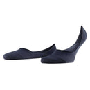 Falke Navy Step Medium Cut No Show Socks