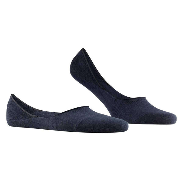 Falke Navy Step Medium Cut No Show Socks