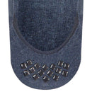 Falke Navy Step Medium Cut No Show Socks