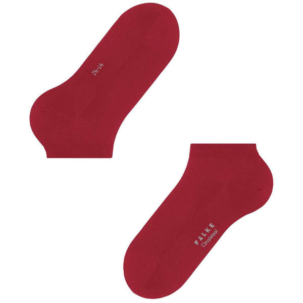 Falke Red Climawool Sneaker Socks