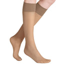 Falke Tan Pure Matt 20 Denier Knee High Stockings