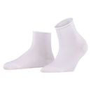 Falke White Cotton Touch Short Socks