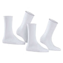 Falke White Happy 2-Pack Socks