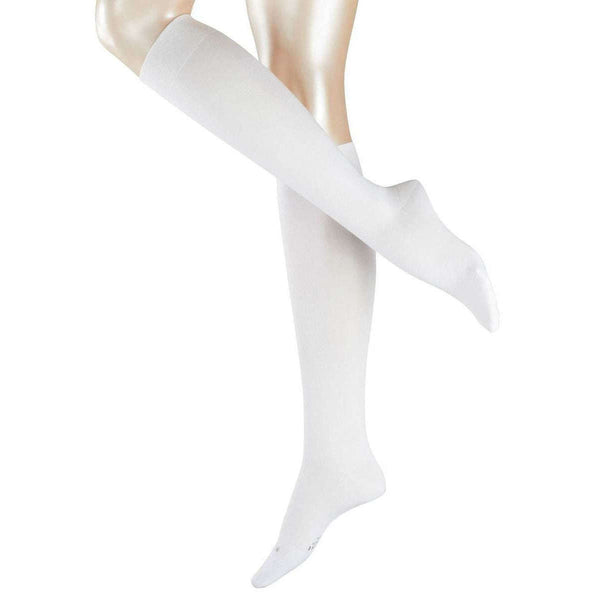 Falke White Leg Energizer Strong Knee High Socks