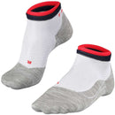 Falke White Running 4 Short Bulges Sneaker Socks