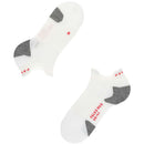 Falke White Running 5 Invisible No Show Socks