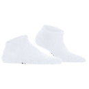 Falke White Shiny Sneaker Socks