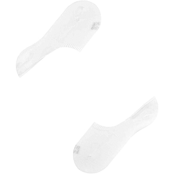 Falke White Step High Cut No Show Socks