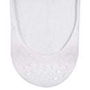 Falke White Step Medium Cut No Show Boxed Socks