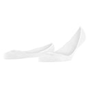 Falke White Step Medium Cut No Show Socks