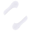 Falke White Step Medium Cut No Show Socks