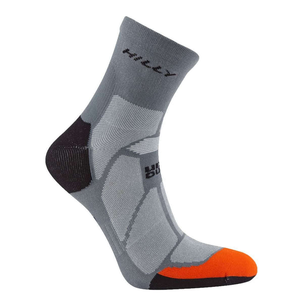 Hilly Grey Marathon Fresh Anklet Min Socks